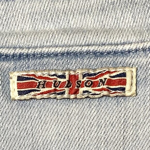 Hudson | Collin Mid Rise Skinny Jean cropped Back Flap Pockets | Size 30 Women's - Picture 8 of 12